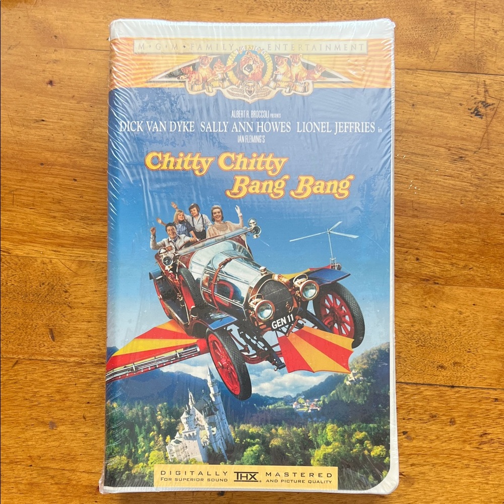 Sealed Chitty Chitty Bang Bang VHS Tape